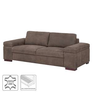 Sofa Maine (2-Sitzer) Echtleder Mokka