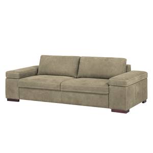 Sofa Maine (3-Sitzer) Echtleder Sandgrau