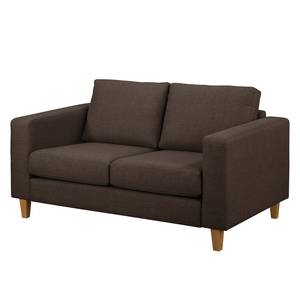 2-Sitzer Sofa MAISON Webstoff - Webstoff Inas: Braun