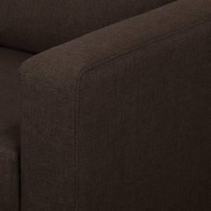 2-Sitzer Sofa MAISON Webstoff - Webstoff Inas: Braun