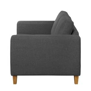 2-Sitzer Sofa MAISON Webstoff - Webstoff Inas: Dunkelgrau