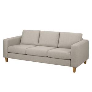 3-Sitzer Sofa MAISON Webstoff Inas: Cappuccino - Ohne Schlaffunktion