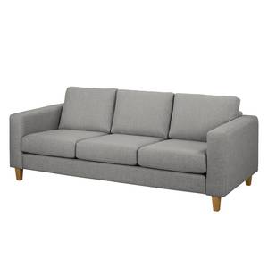 3-Sitzer Sofa MAISON Webstoff Inas: Platin - Ohne Schlaffunktion