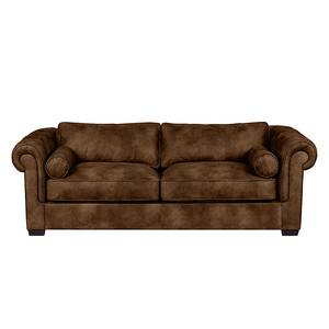 Sofa Mallow (3- Sitzer) Antiklederoptik Braun