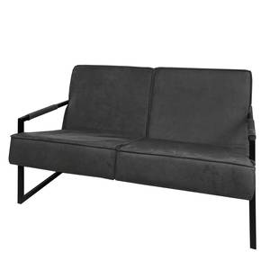 Sofa Manchester IV (2-Sitzer) antieke leerlook - Donkergrijs