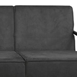 Sofa Manchester IV (2-Sitzer) antieke leerlook - Donkergrijs