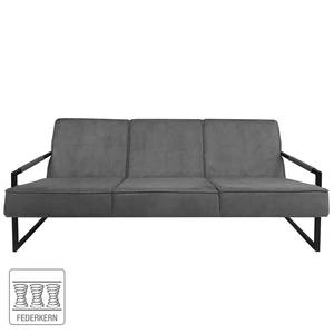 Sofa Manchester IV (3-Sitzer) Antiklederlook - Grau