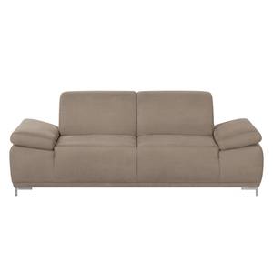 Boxspring-Sofa Maradi (3-Sitzer) Microfaser - Taupe