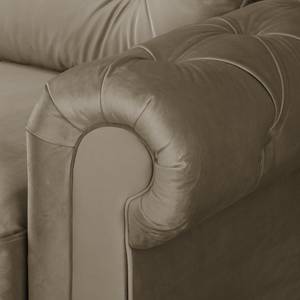 Fauteuil Marau Velours - Latte macchiatto