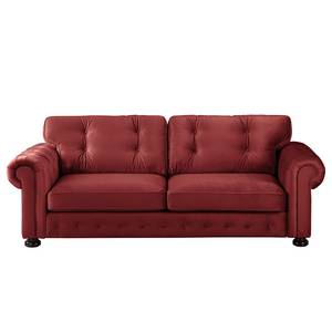 Sofa Marau (3-Sitzer) Samt - Rot