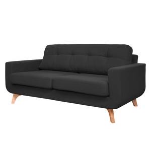 Sofa Marlene (2-Sitzer) Webstoff Anthrazit