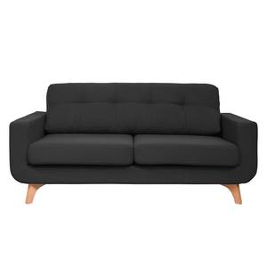 Sofa Marlene (2-Sitzer) Webstoff Anthrazit