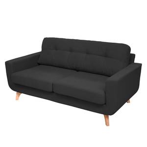 Sofa Marlene (2-Sitzer) Webstoff Anthrazit