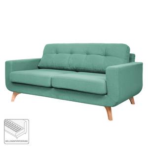 Sofa Marlene (2-Sitzer) Webstoff Aquablau