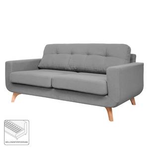 Sofa Marlene (2-Sitzer) Webstoff Hellgrau