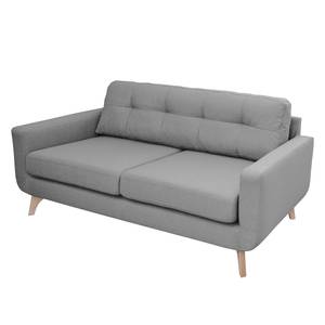 Sofa Marlene (3-Sitzer) Webstoff Hellgrau