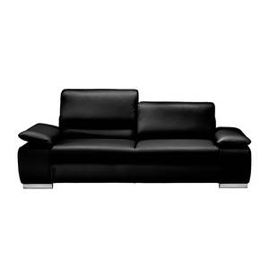 Sofa Masca (2-Sitzer) Kunstleder Schwarz