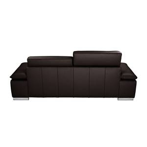 Sofa Masca (3-Sitzer) Echtleder Mokka