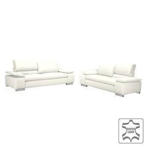 Sofa Masca (3-Sitzer) Echtleder Weiß