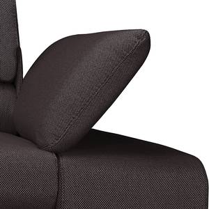 Sofa Masca (3-Sitzer) Strukturstoff Braun