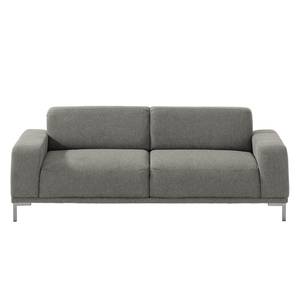 Sofa Meeker (2,5-Sitzer) Strukturstoff Grau - Textil - 216 x 73 x 90 cm