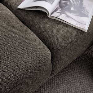 Sofa Meeker (2-Sitzer) Strukturstoff Braun - Grau - Textil - 206 x 73 x 90 cm