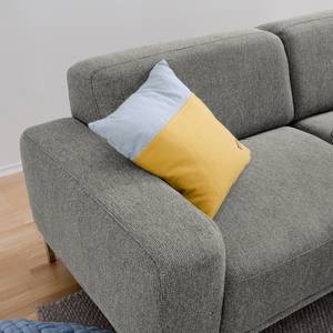 Sofa Meeker (2-Sitzer) Strukturstoff Grau - Textil - 206 x 73 x 90 cm