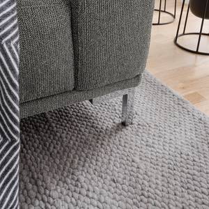 Sofa Meeker (2-Sitzer) Strukturstoff Grau - Textil - 206 x 73 x 90 cm