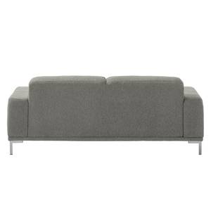 Sofa Meeker (2-Sitzer) Strukturstoff Grau - Textil - 206 x 73 x 90 cm