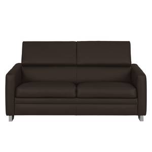 Sofa Menfi II (2-Sitzer) Echtleder Dunkelbraun