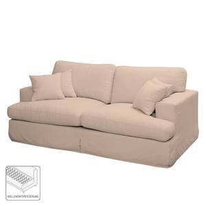 Sofa Mormès (2,5-Sitzer) -Webstoff Pastellapricot