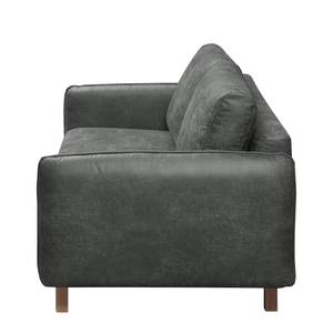 Sofa Mertyn (2,5-Sitzer) Antiklederlook Dunkelgrau