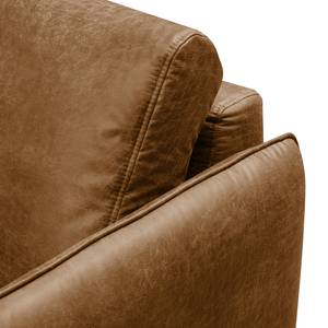 Sofa Mertyn (2,5-Sitzer) Antiklederlook Nougat