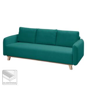 Sofa Mertyn (3-Sitzer) Webstoff Petrol