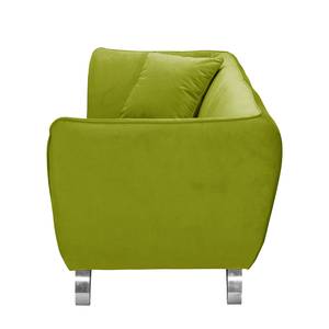 Canapé Michie (2,5 places) Microfibre - Vert pistache - Sans fonction