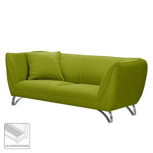 Sofa Michie (2,5-Sitzer) Microfaser Pistaziengrün - Armlehne verstellbar