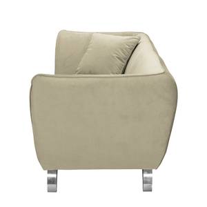 Sofa Michie (2,5-Sitzer) Microfaser Sandgrau - Armlehne verstellbar