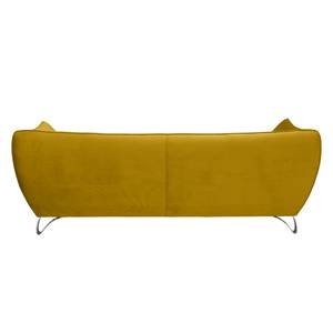 Sofa Michie (3-Sitzer) Microfaser Ocker - Armlehne verstellbar