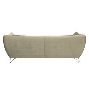 Sofa Michie (3-Sitzer) Microfaser Sandgrau - Armlehne verstellbar