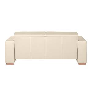 Canapé Midar (2,5 places) Cuir véritable beige