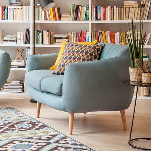 Sofa Molly (2-Sitzer) Webstoff Blaugrau