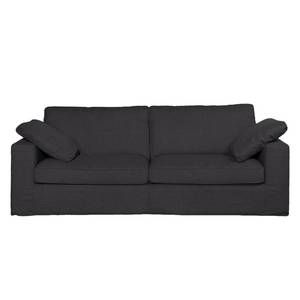 Sofa Moore (2,5-Sitzer) Webstoff Stoff Dara: Anthrazit