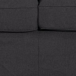 Sofa Moore (2,5-Sitzer) Webstoff Stoff Dara: Anthrazit