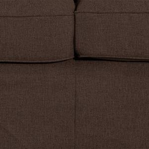 Sofa Moore (2,5-Sitzer) Webstoff Stoff Dara: Braun