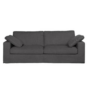 Sofa Moore (2,5-Sitzer) Webstoff Stoff Dara: Grau