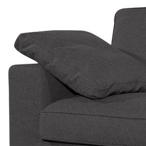 Sofa Moore (2,5-Sitzer) Webstoff Stoff Dara: Grau