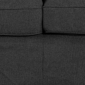 Sofa Moore (2,5-Sitzer) Webstoff Stoff Valura: Anthrazit