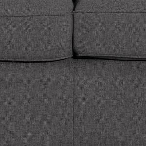 Sofa Moore (3-Sitzer) Webstoff Stoff Dara: Grau