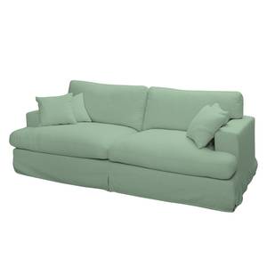 Sofa Mormès (3-Sitzer) Webstoff Babyblau