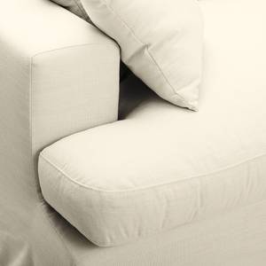 Sofa Mormès (3-Sitzer) Webstoff Creme